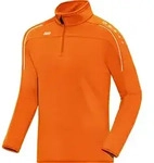 Jako Ziptop Classico neonorange 3XL