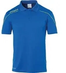 Uhlsport Stream 22 Polo Shirt Azurblau/limonengelb 164