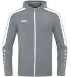 Jako JAKO Power Team Kapuzenjacke steingrau 34
