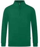 Jako Ziptop Organic gr&uuml;n 3XL