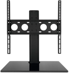 TechniSat 2021/2787 Universal TV-Tischfu&szlig; mit Glasboden 32 bis 55 Zoll