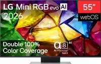 LG 55MRGB87B9B.AEU, LG 55MRGB87B9B.AEU 139 cm, 55 Zoll 4K Ultra HD Mini RGB evo Smart