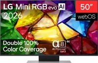 LG 50MRGB87B9B.AEU, LG 50MRGB87B9B.AEU 127 cm, 50 Zoll 4K Ultra HD Mini RGB evo...