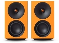 Cambridge Audio L/R S Orange - Ultra-kompakte aktive Stereo-Lautsprecher, Paar | Neu