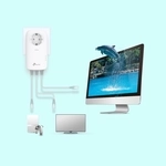 TP-Link TL-PA8033P KIT AV1300-Gigabit-Powerline-Adapter KIT mit Steckdose Powerline