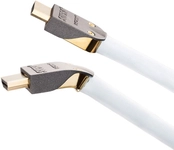 Supra Cables High Speed HDMI Kabel MET-S/B abnehmbaren Stecker mit Ethernet 3,0...