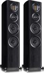 Wharfedale EVO 4.3 Schwarz-Echtholz - Standlautsprecher, Paar | Neu