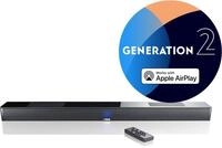 CANTON Smart Soundbar 10 S2 - Multiroom Soundbar mit Dolby Atmos Schwarz | Neu