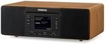 Sangean DDR-66BT Walnuss - Internetradio / DAB+ / UKW-RDS / CD / USB / SD / Aux...