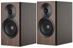 Dynaudio Focus 10 - kabellose Aktiv-Regallautsprecher, Paar Nussbaum | Neu