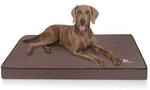 Knuffelwuff Orthop&auml;dische Hundematte Nantucket aus Velours mit Handwebcharakter