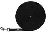 Trixie Schleppleine, gummiert schwarz S-M