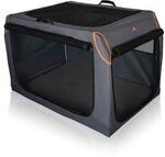 Knuffelwuff faltbare Hundebox Auto Transportbox Alverstone mit Aluminiumgestell f&uuml;r