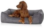 Knuffelwuff orthop&auml;disches Hundebett aus Cord mit Handwebcharakter Nunavut...