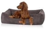Knuffelwuff orthop&auml;disches Hundebett aus Cord mit Handwebcharakter Nunavut...