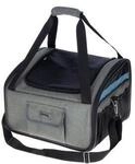 Kerbl Pet Autositztasche Vacation f&uuml;r kleine Hunde, Grau/Blau