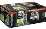 Sheba Multipack Mega-Pack Kitten in Sauce Feine Vielfalt mit Lachs, mit Huhn MSC
