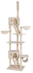 Lionto Kratzbaum XXL, H&ouml;henverstellbar (230 - 250 cm) beige