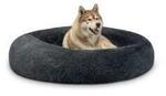 Lionto Donutbett dunkelgrau XXXXL