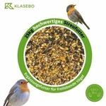 KLASEBO Streufutter 25 kg, Vogelfutter, Fettfutter, Wildvogelfutter,