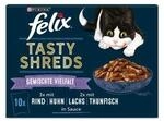 Felix Tasty Shreds Geschmischte Vielfalt 80x80g