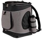 Lionto Haustier-Rucksack grau/ schwarz