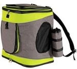 Lionto Haustier-Rucksack grau/ gr&uuml;n
