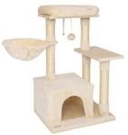 Lionto Kratzbaum H&ouml;he 85 cm beige