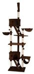 Lionto Kratzbaum XXL, H&ouml;henverstellbar (230 - 250 cm) braun