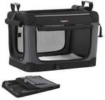 FEANDREA Hundebox faltbar, Hundetasche, Oxford-Gewebe S-XXL M