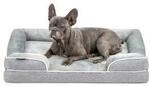 Lionto orthop&auml;disches Hundebett mit erh&ouml;htem Rand rutschfest S