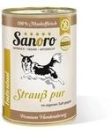 Sanoro Pures Muskelfleisch vom Strau&szlig; 12x400g