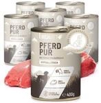 REAVET Hunde Nassfutter - Pferd PUR 6x400 g