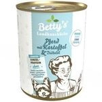 Betty's Landhausk&uuml;che Pferd & Kartoffel & Distel&ouml;l 6x400 g