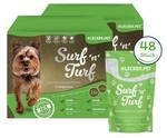 Lyra Pet Lecker.Pet Surf'n'Turf Pouches Hundefutter Nassfutter 4er Mix...
