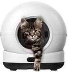 Zedar Selbstreinigende Katzentoilette, 82L Katzenklo Selbstreinigend mit App &ndash;