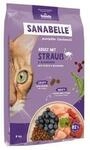 Sanabelle Trockenfutter Katze, Adult, mit Strau&szlig; 8 kg