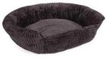 Wallace & Jones Hundebett Cordo schwarz S