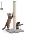 FEANDREA Kratzbaum Kratzs&auml;ule, 85 cm hoch, 7/13/17 cm Dicker Sisalstamm, f&uuml;r...