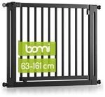 bomi T&uuml;rschutzgitter Miko 63-111 cm Schwarz S