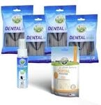 Bellfor Sparset f&uuml;r eine optimale Zahnpflege beim Hund - Dental Pulver 80 g +...