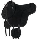 Equinate Reitpad California aus Wildleder schwarz S