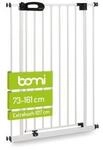 bomi T&uuml;rschutzgitter Extrahoch 107 cm - Merle 73-161 cm in Wei&szlig; f&uuml;r Hunde &...