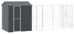 VidaXL Vogelvoliere 2,1 m, 6,19 m, 2,47 m