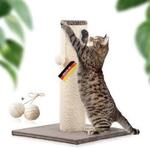 Rohrschneider &reg; Kratzbaum XL, extra dicke Kratzs&auml;ule &Oslash; 12 cm, mit Spielzeug,