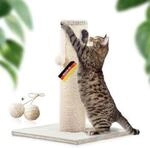 Rohrschneider &reg; Kratzbaum XL, extra dicke Kratzs&auml;ule &Oslash; 12 cm, mit Spielzeug,