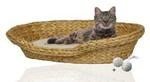 Rohrschneider &reg; Komfortables Katzenk&ouml;rbchen mit Kissen