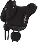 Equinate Reitpad Newfield aus synthetischem Wildleder schwarz L