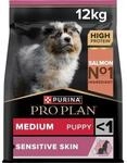 PRO PLAN Puppy Medium Sensitive Skin Lachs 12 kg