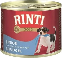 RINTI Gold Junior Gefl&uuml;gel 12x185 g 2,22 kg, Grundpreis: &euro; 6,08 / kg